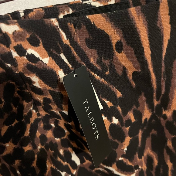 NWT Talbots brown pencil skirt size 16W - Picture 2 of 7